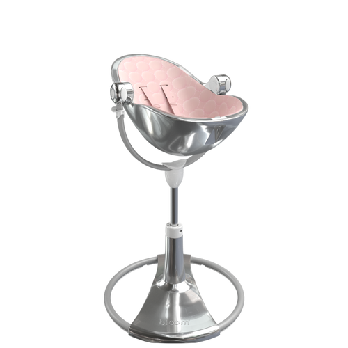 silver / blush cotton seat pods | variant=silver / blush cotton seat pods, view=newborn