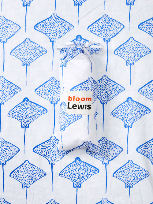 bloom x Lewis alma mini fitted sheet