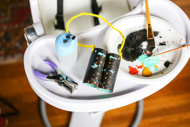 3 easy high chair crafts for toddlers