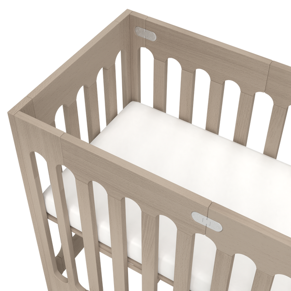 alma mini crib breathable mattress bloom