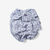 bay blue organic muslin