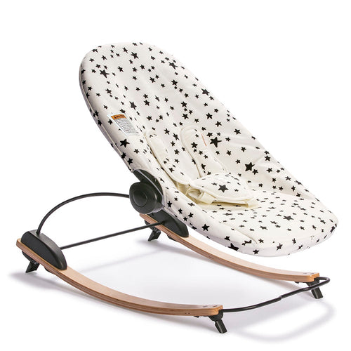 coco go 3-in-1 bouncer natural wood