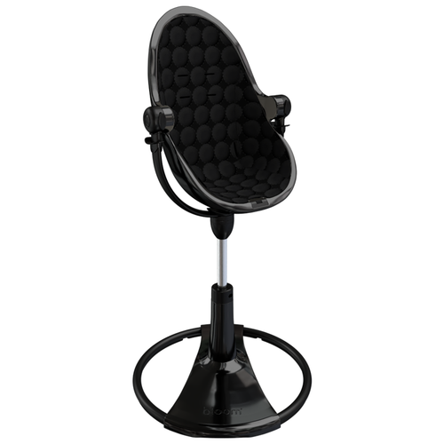 All black top high chair