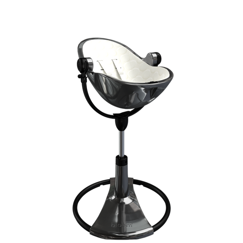 titanium / coconut white cotton seat pods | variant=titanium / coconut white cotton seat pods, view=newborn