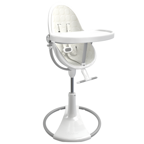 white / coconut white cotton seat pods | variant=white / coconut white cotton seat pods, view=highchair