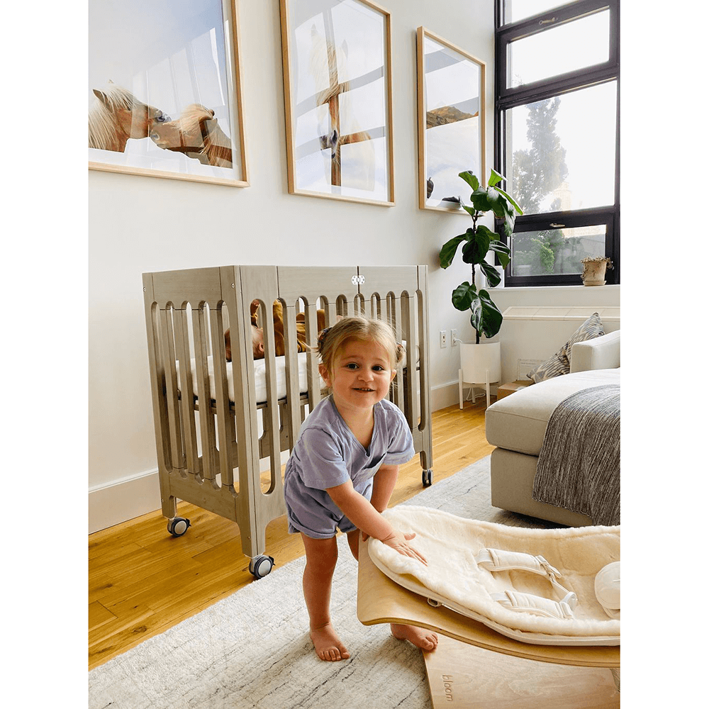 alma mini crib mattress bloom