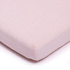 pink organic muslin