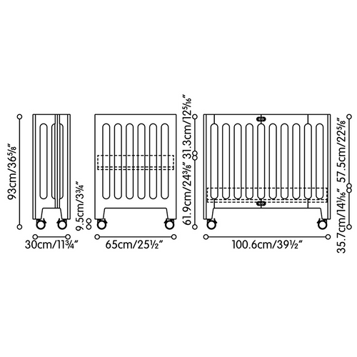 Dimensions of mini sales crib