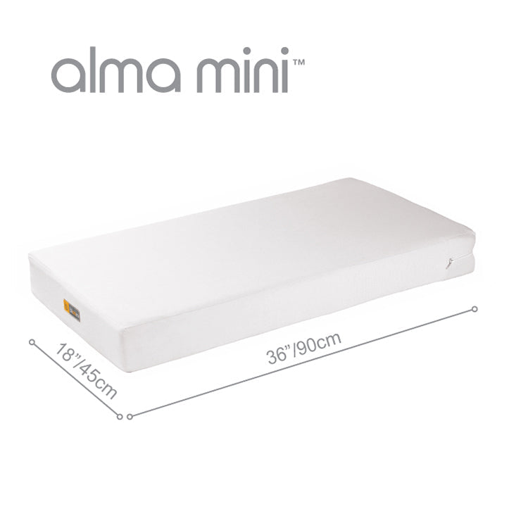 alma mini crib breathe mattress bloom - Main Image
