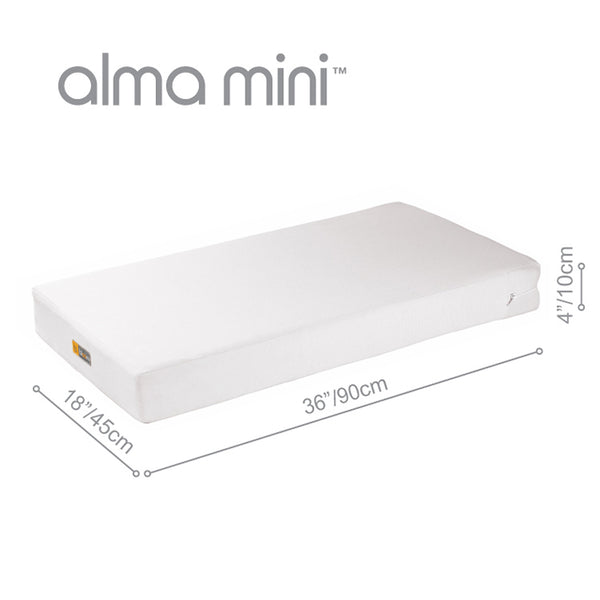 alma mini crib breathe mattress bloom