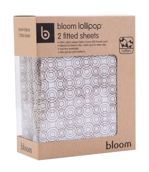 retro fitted sheets - bloom baby