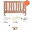 alma max crib & toddler bed bundle