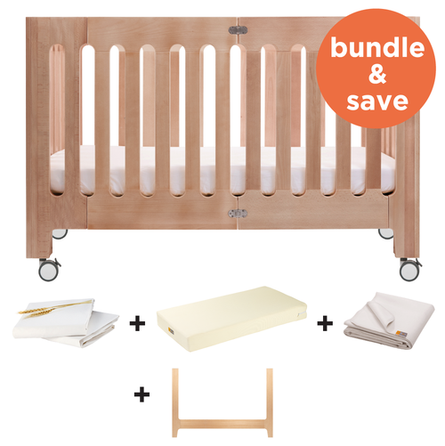 alma max crib & toddler bed bundle