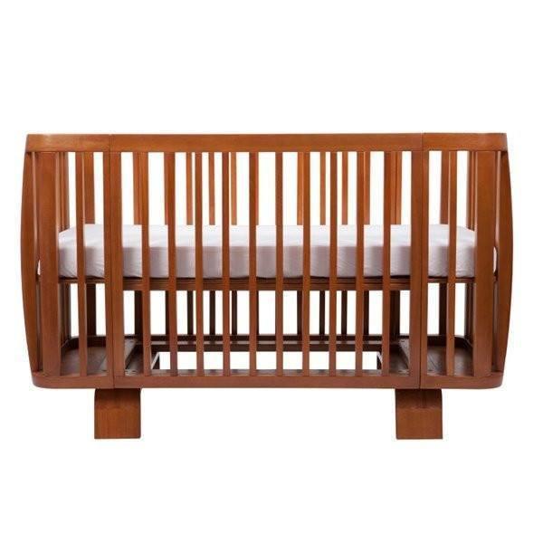 retro solid wood crib bloom